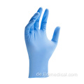 Blaue puderfreie sterile medizinische Handschuhe in Lebensmittelqualität